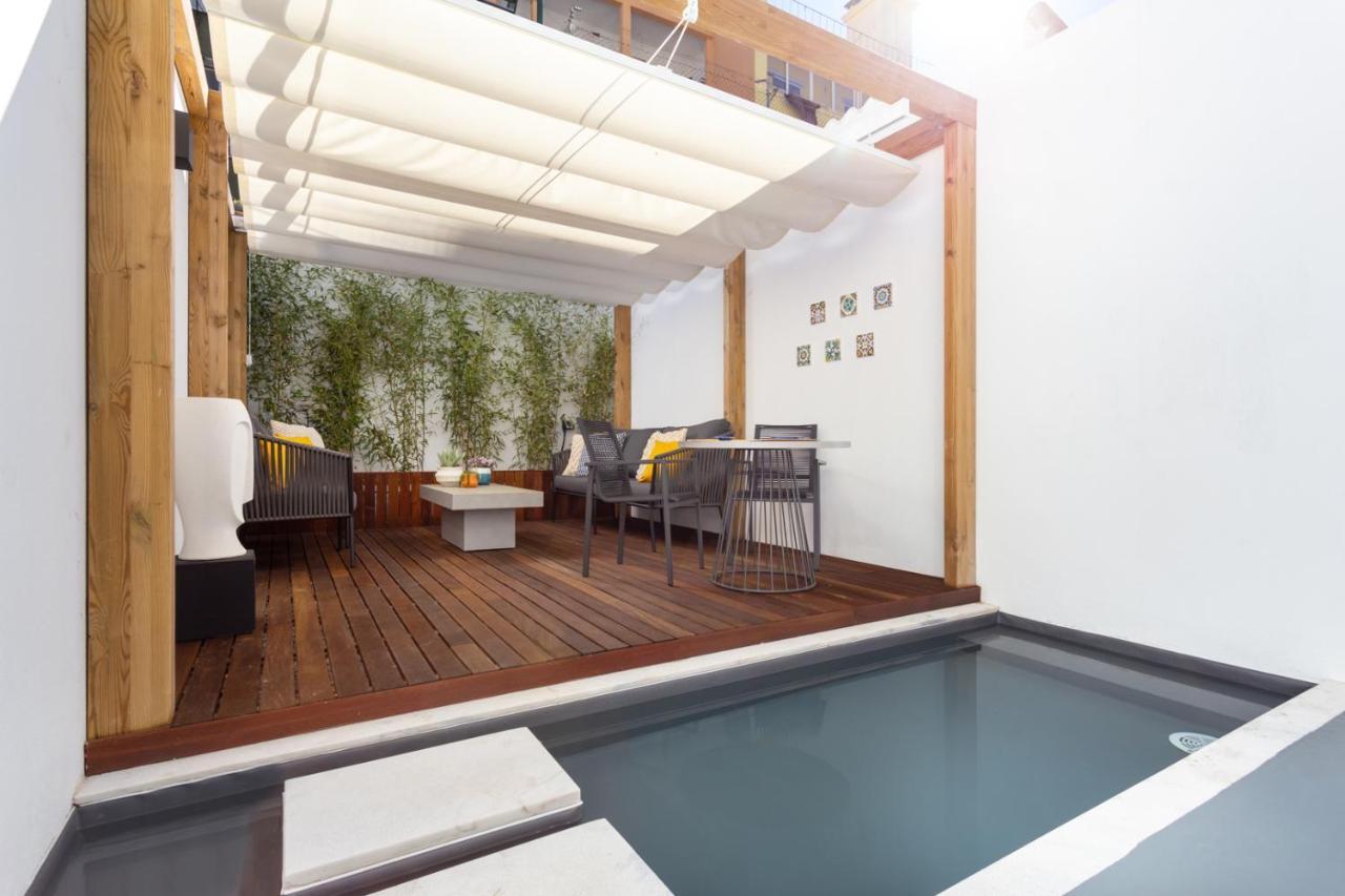Stupendo- Two Rooms, Patio With Refreshing Pond-Center-Air Conditioning-Free Park Lisboa Extérieur photo